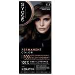 Syoss Permanent Color farba do włosów 4_1 Średni Brąz