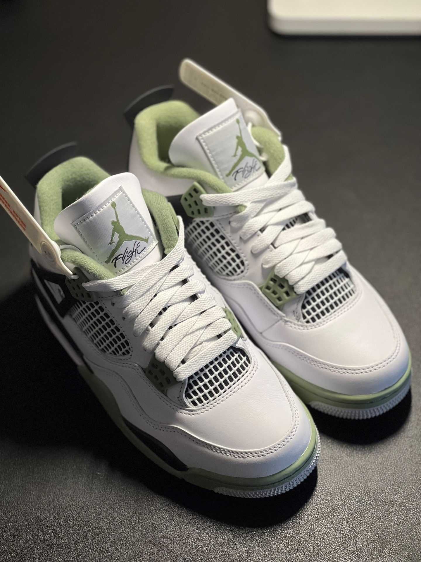 Original/Jordan4Air4RetroSeafoam unisexTrampki rozmiar.41