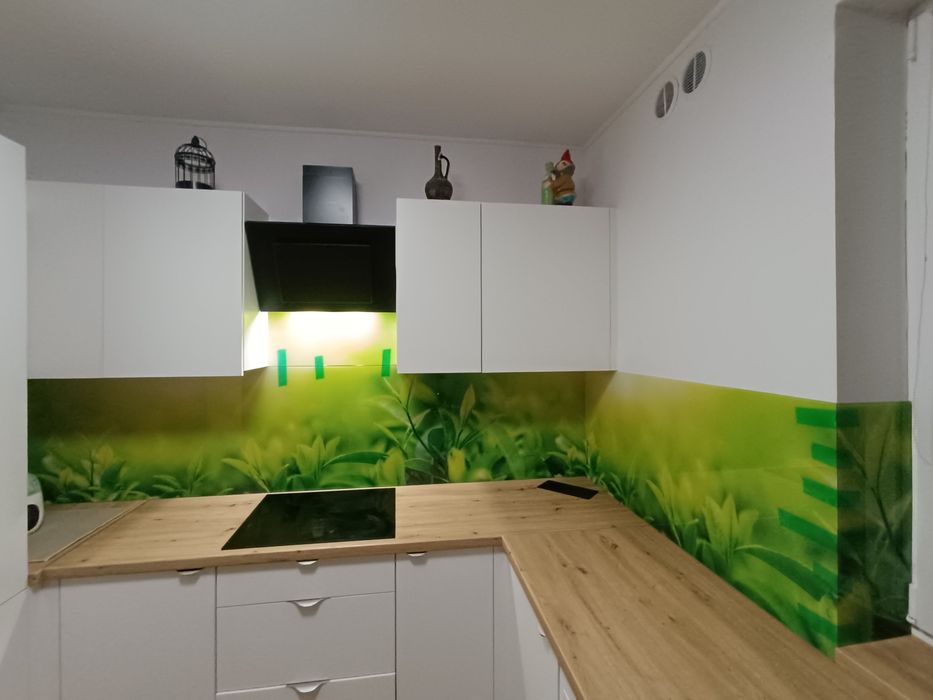 Panele szklane kuchenne (lakier / grafiką )