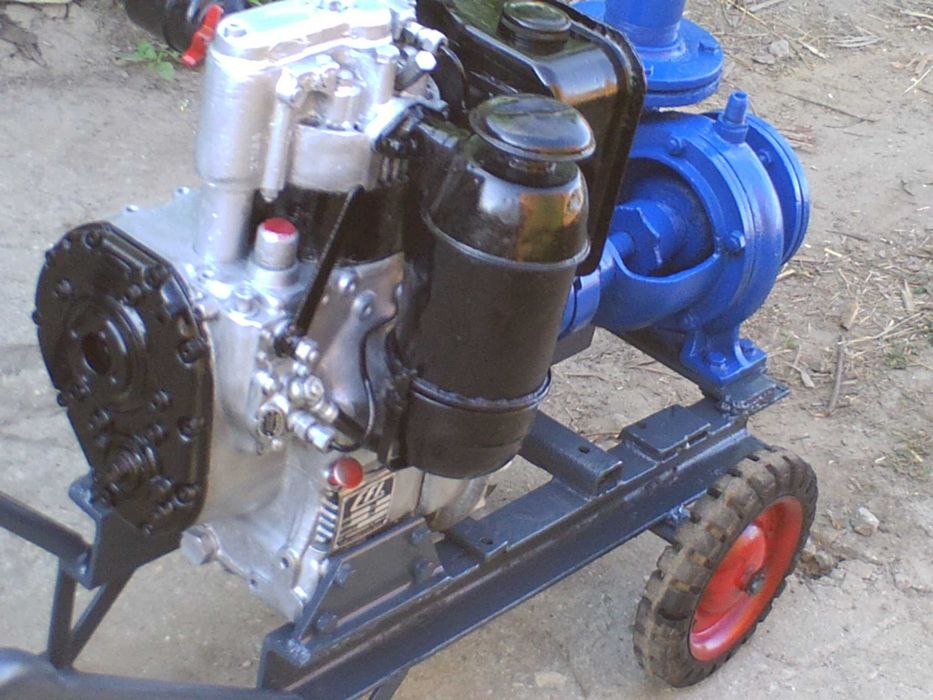 motor rega a gasoleo