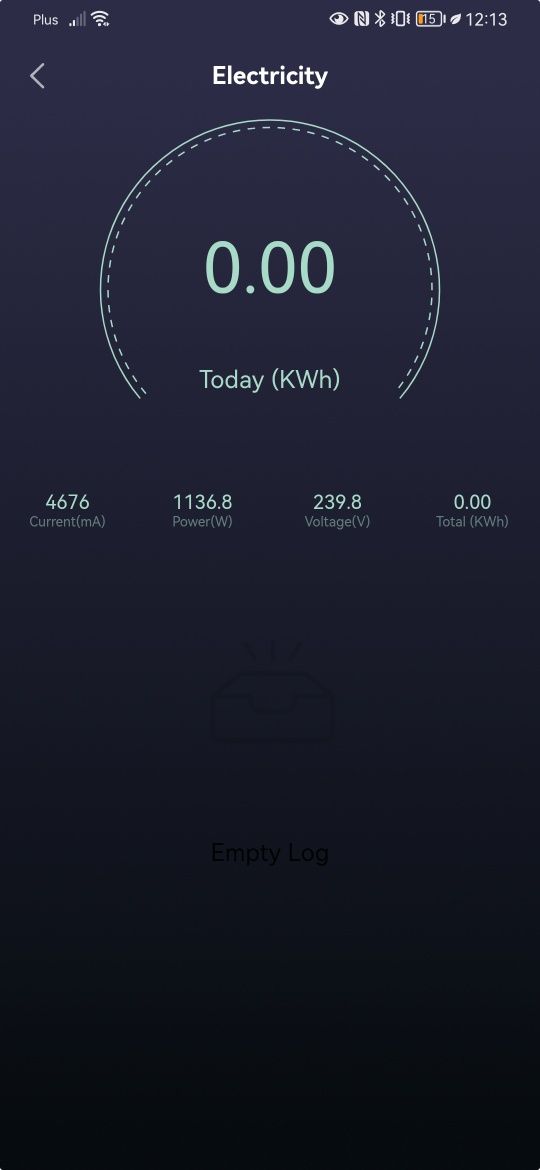 Inteligentna wtyczka WiFi 16A | Pomiar energii |
