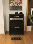 Marshall amplificador e coluna
