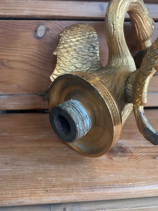 torneira bronze de parede