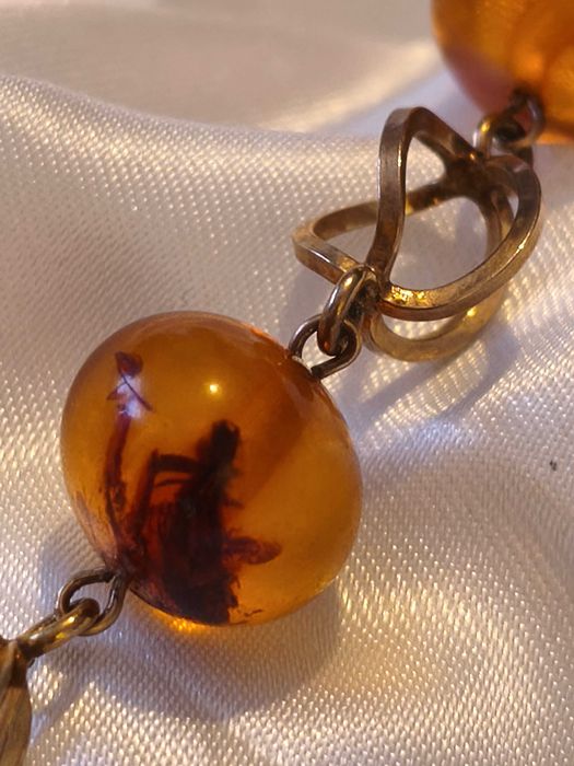 Złota damska bransoletka Art Deco