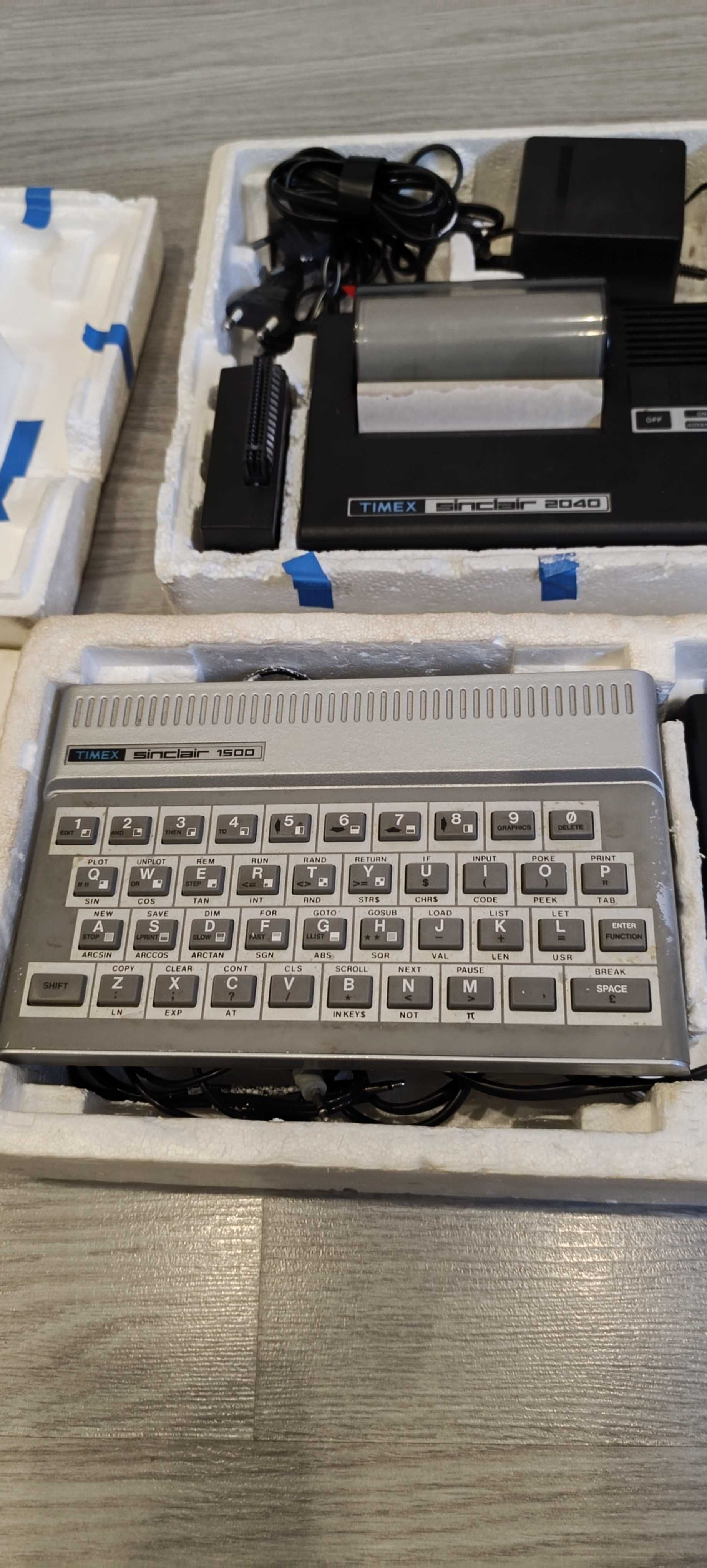 Timex Sinclair 1500 + Printer Timex Sinclair 2040