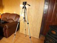 Statyw Hama tripod STAR 62 135-3D złoty 60-160cm + Pokrowiec