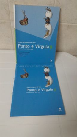 Manual/livro de Português 9° ano Ponto e Vírgula