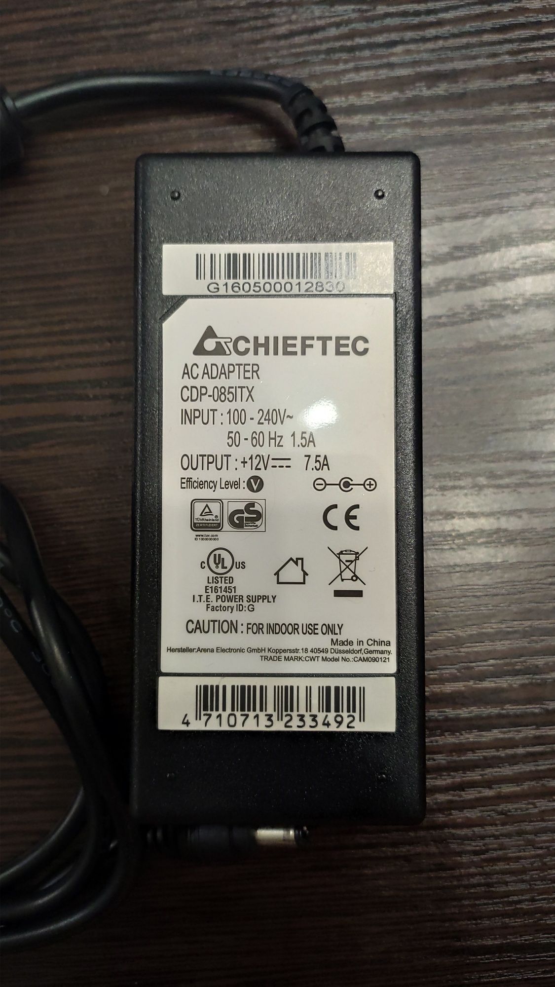 Оригинальный Блок питания Chieftec 85W CDP-085ITX
