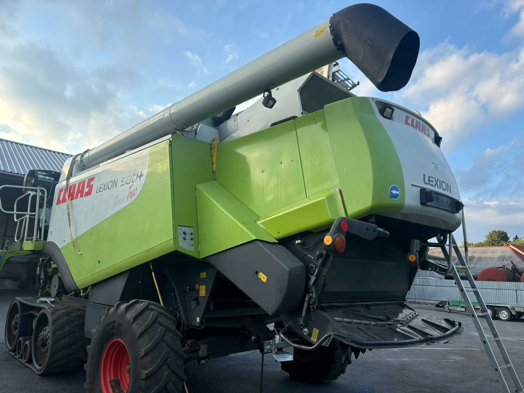 Комбайн Claas 580 TERRA TRAC