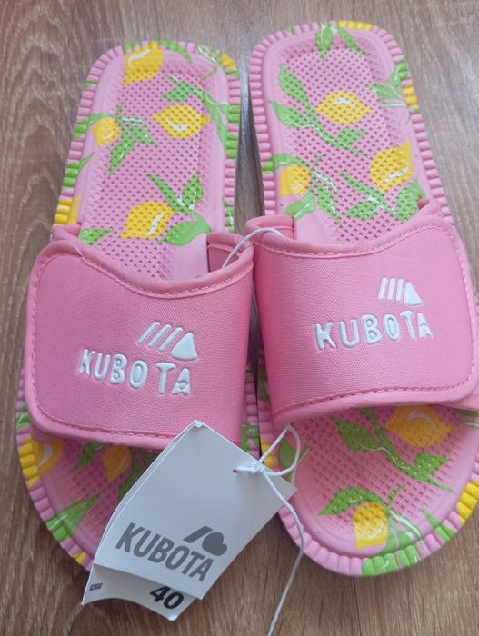 Klapki Kubota damskie r.40