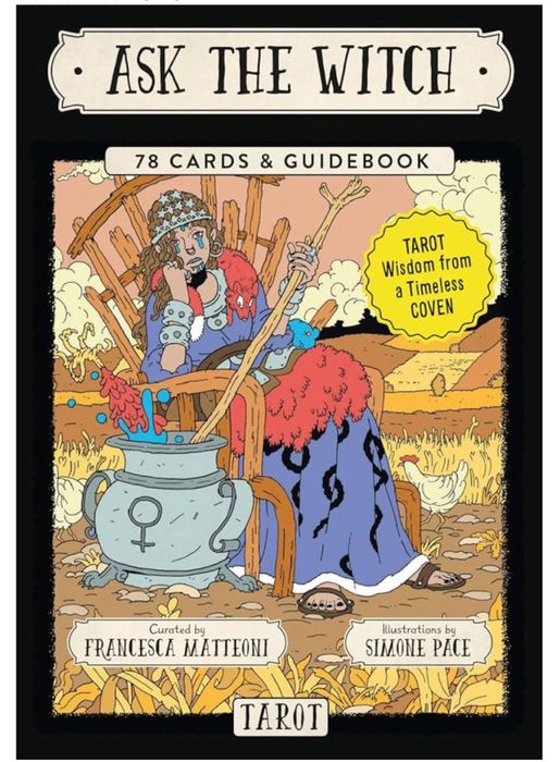 Карти таро Ask The Witch Tarot Запитай у Відьми