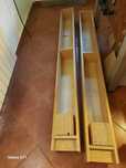 IKEA GNEDBY Zestaw półek, 202 cm szafka na cd sosnowa