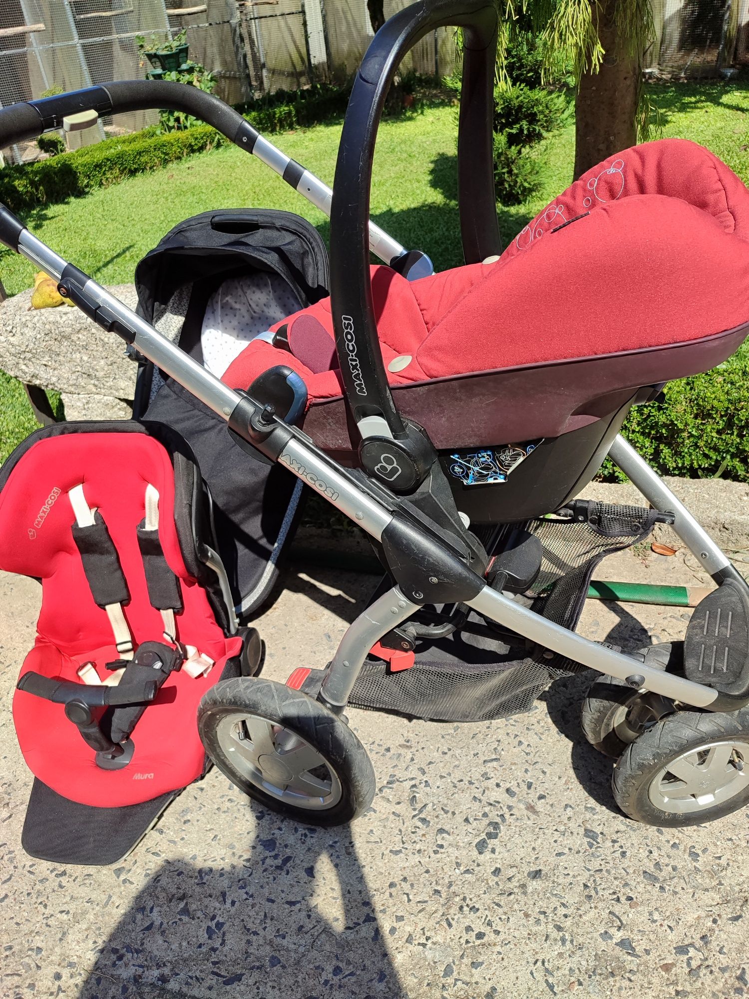 Trio carrinho Maxi Cosi