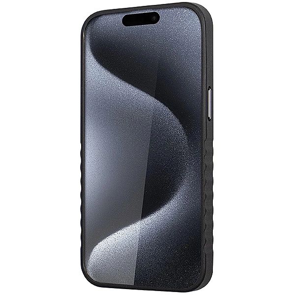 Etui Audi Genuine Leather z MagSafe na iPhone 15 Pro Max - czarno-czer