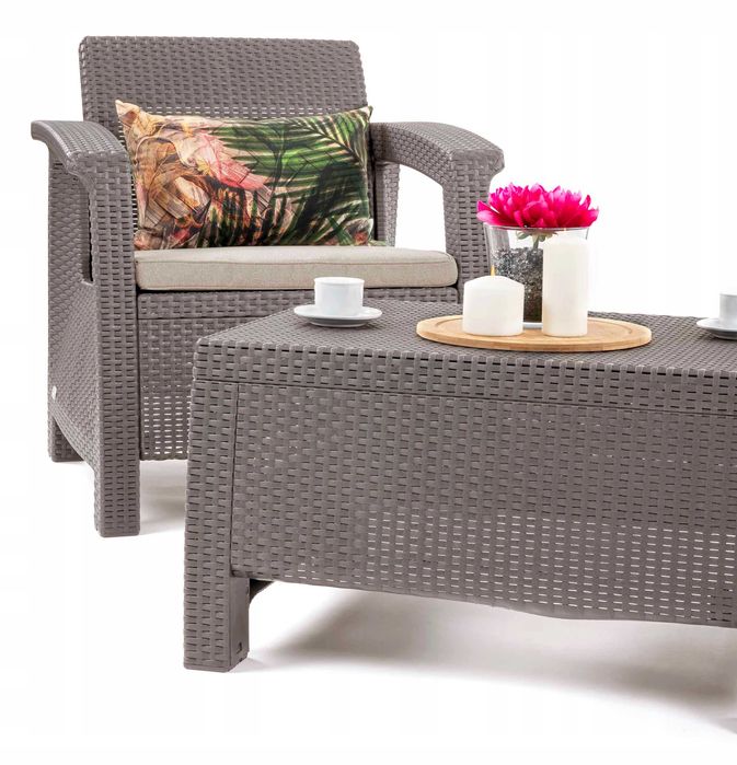 Набор садовой мебели ALLIBERT Corfu Weekend, садові меблі