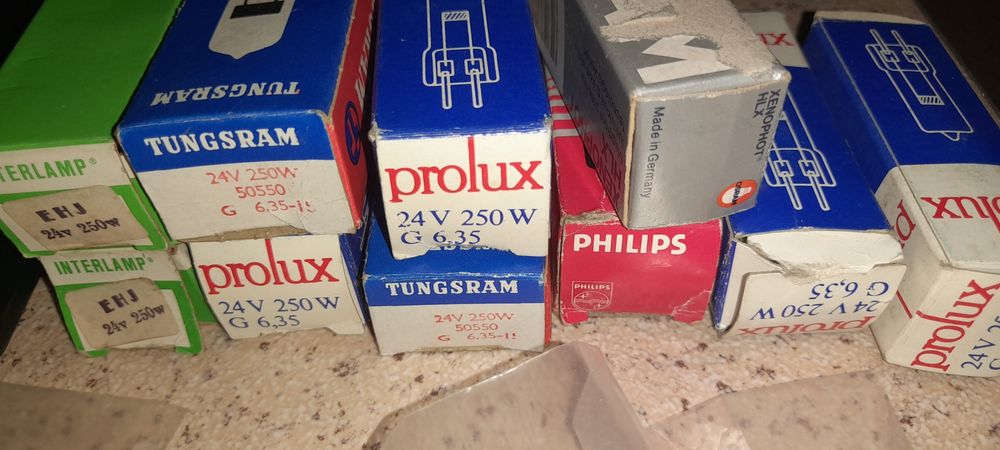 Lâmpadas para projectores de slides