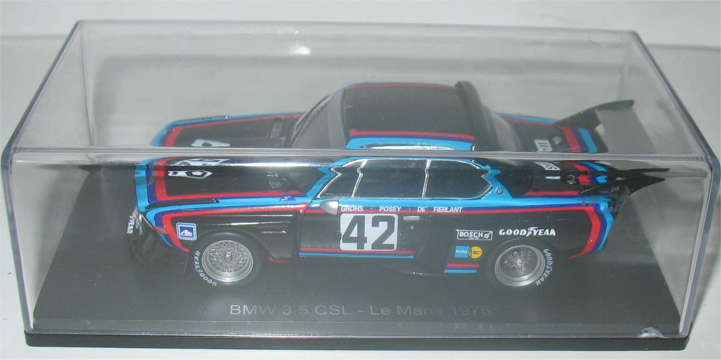 BMW 3.5 CSL -Le Mans 1976 - Harald Grohs, Sam Posey, B. H. de Fierland