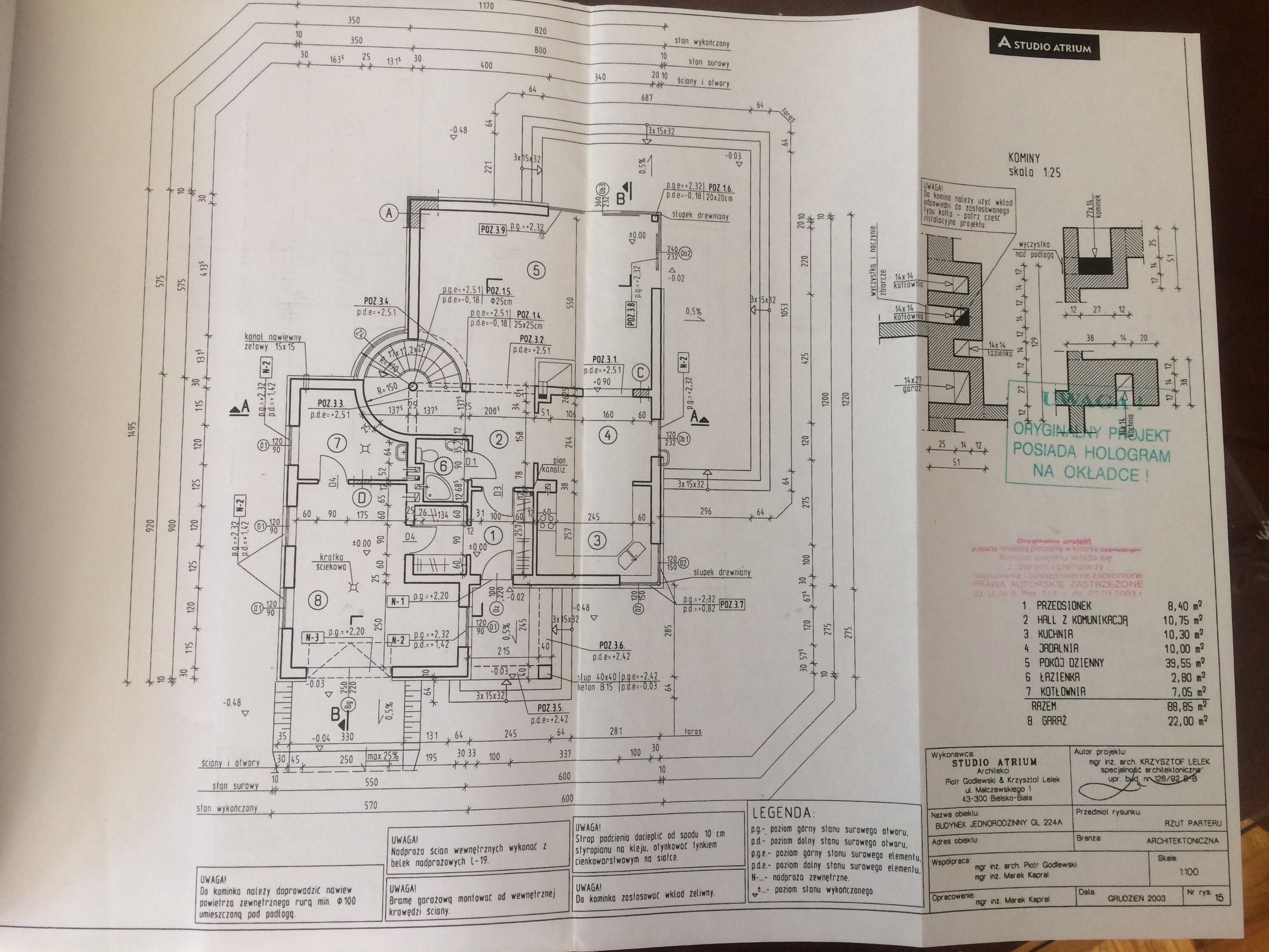 Projekt domu Willa Gracja GL 224A