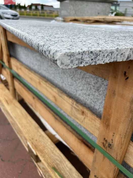 GRANIT Stopnica kamienna bullnose wymiar 160/40/3 cm Schody granitowe