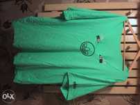 T-shirt ADIDAS.Jaska zieleń.Duży serek.trening.XXL.Wysyłka