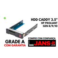 HP HDD Caddy (tray) 3.5" SAS SATA - Recondicionado com Garantia