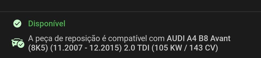 Volante Bimassa SACHS NOVO Audi A4 B8 de 2007 a 2015