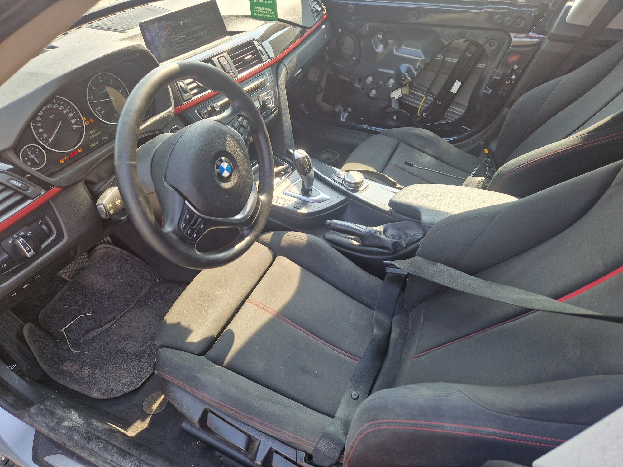 Uszkodzone bmw f34 330d