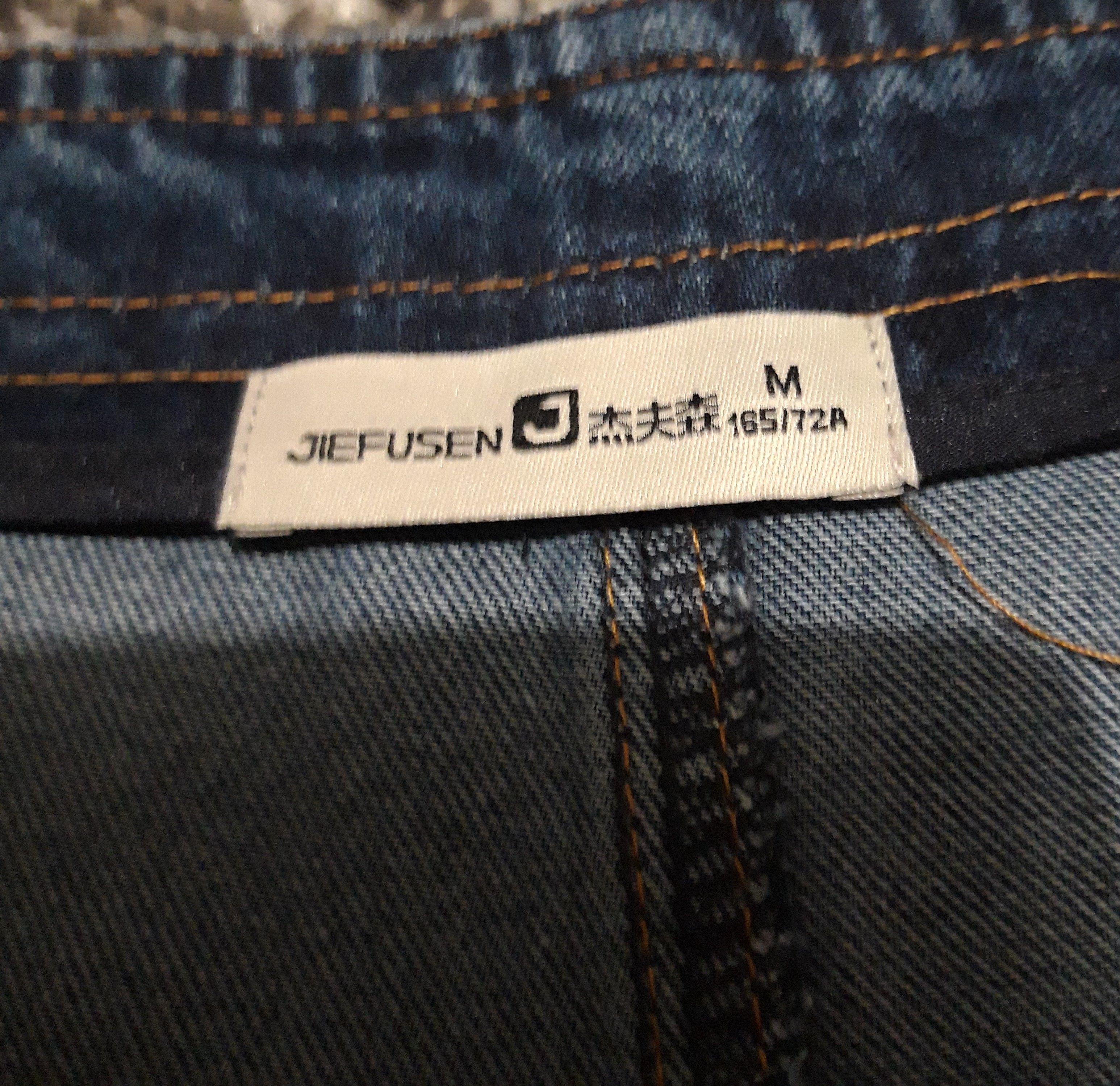 Ogrodniczki krótkie damskie jeans