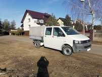 Volkswagen Transporter T5 brygadówka 6 osób doka 2012/2013r
