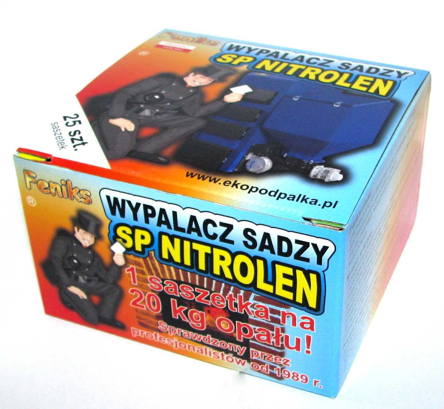 Wypalacz Sadzy SP NITROLEN 25 saszetek