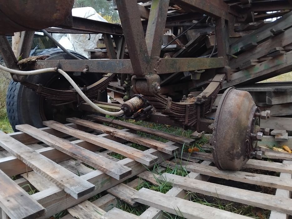 Oś autosan unhz do przyczepy przyczepki