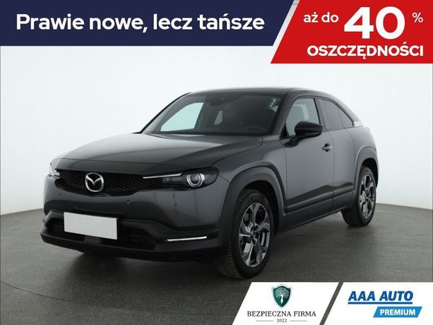 Mazda MX-30 e-Skyactiv, Salon Polska, Serwis ASO, Automat, Skóra, Navi,