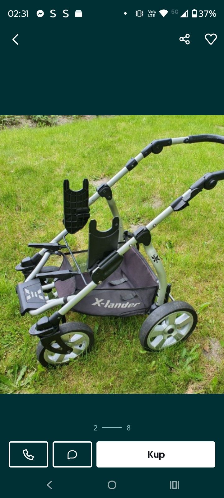 Wózek X Lander 2 w 1