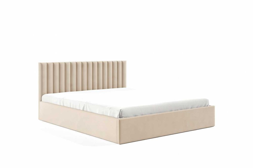 Łóżko tapicerowane FARRO stelaż i pojemnik 90/120/140/160/180/200x200