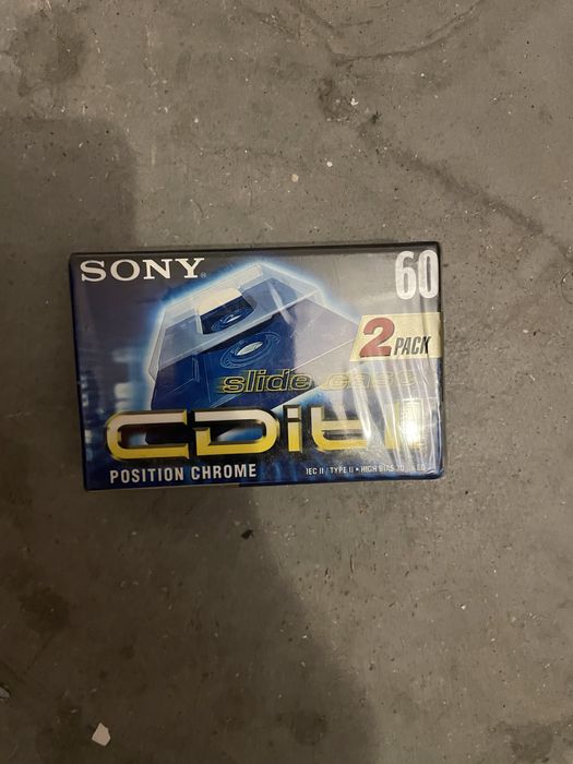 Cassete audio sony