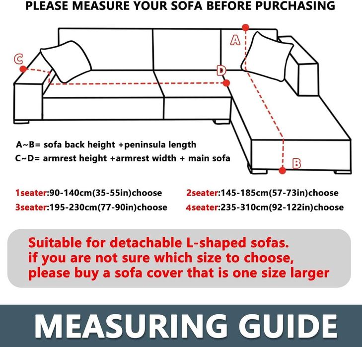 Nowy pokrowiec na sofę /ochraniacz na narożnik / 1+2 / szezlong !4701!