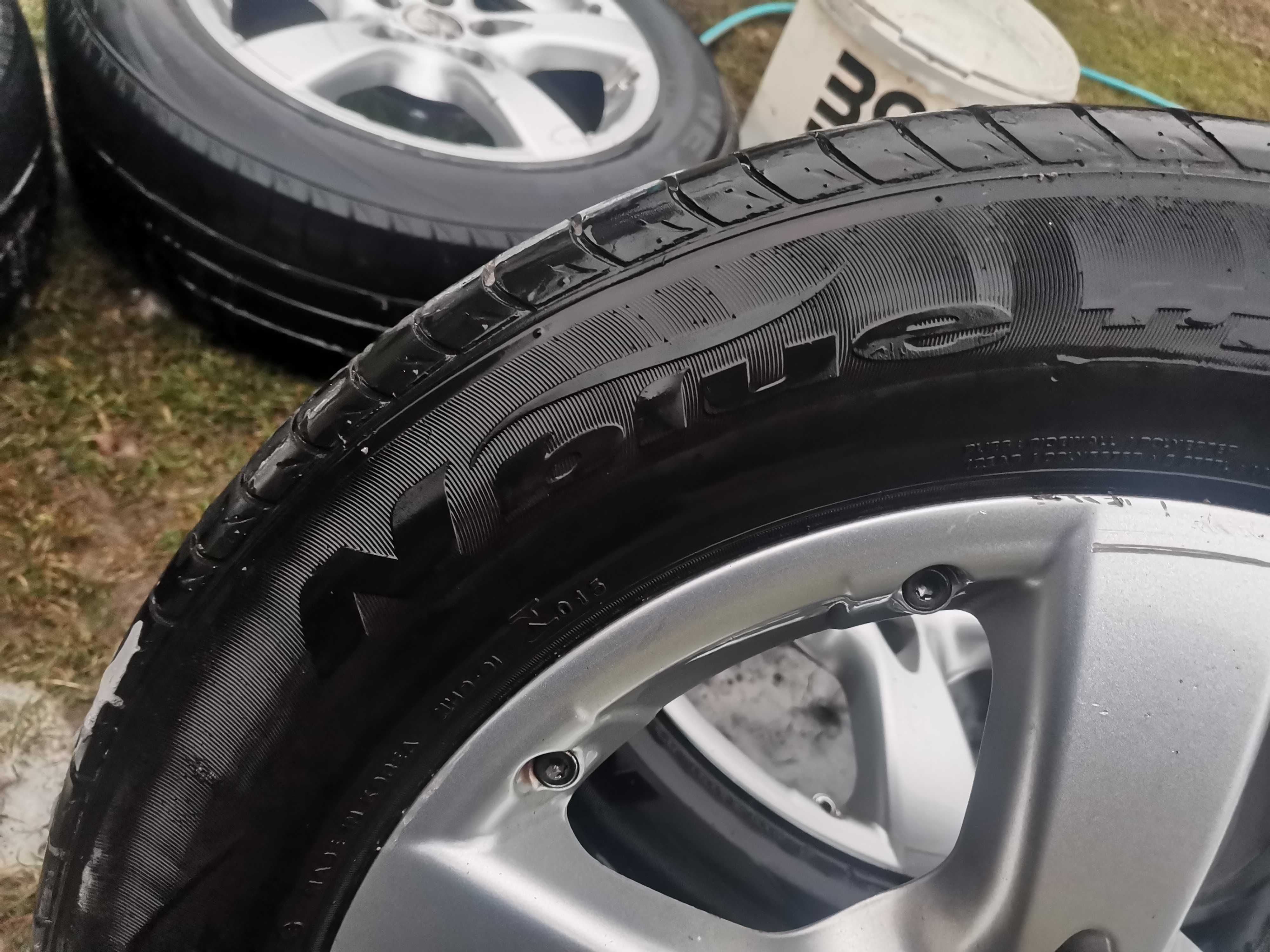 Alufelgi 16" 5x112 wraz z oponami letnimi Nexen Nblue
