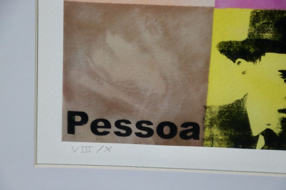 Fernando Pessoa - Serigrafia por André Capote