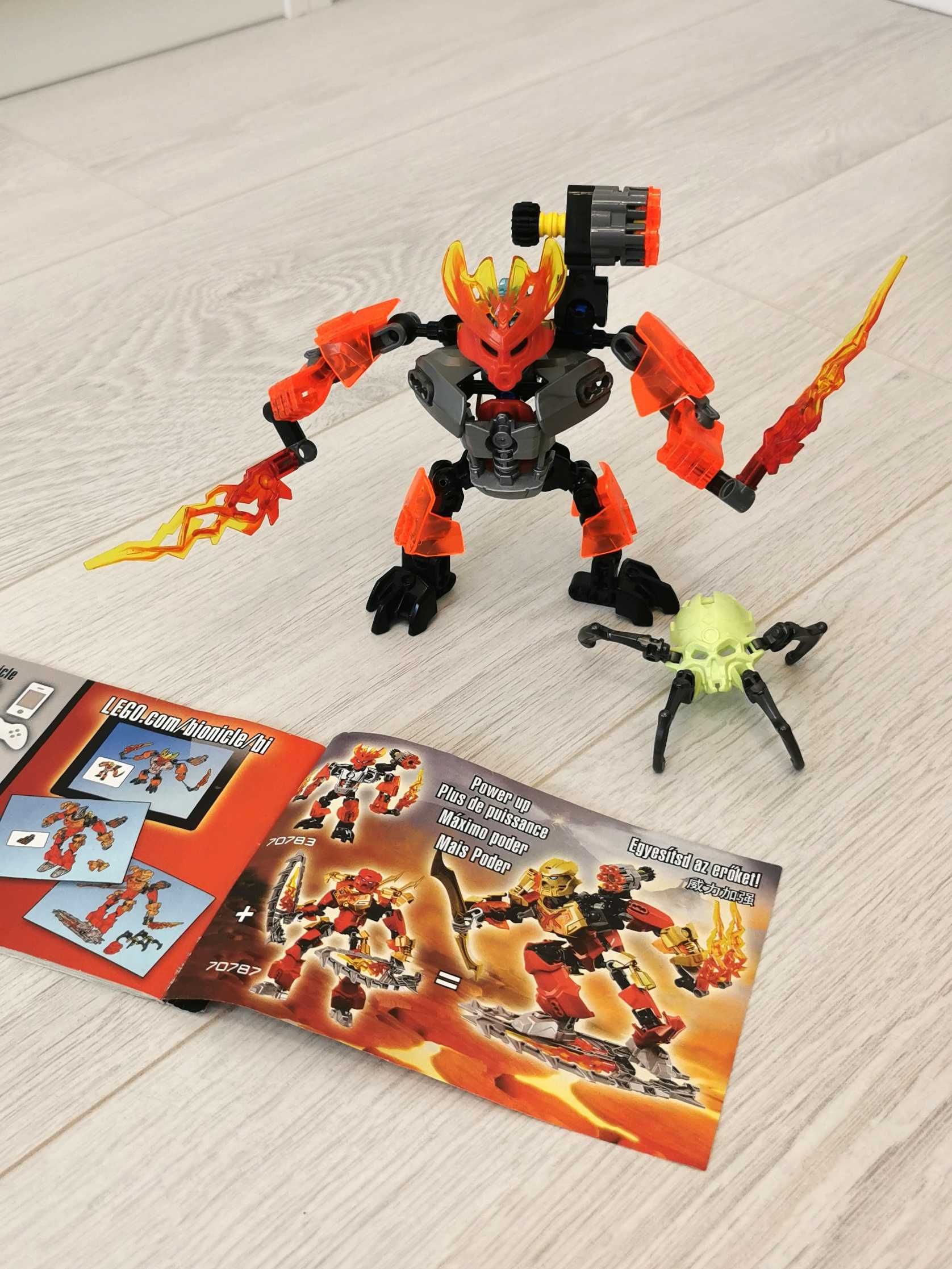 Klocki LEGO Bionicle 70783 Obrońca ognia UNIKAT