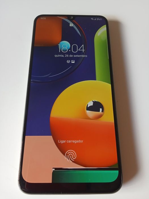 Samsung Galaxy a50s impressão digital no ecran