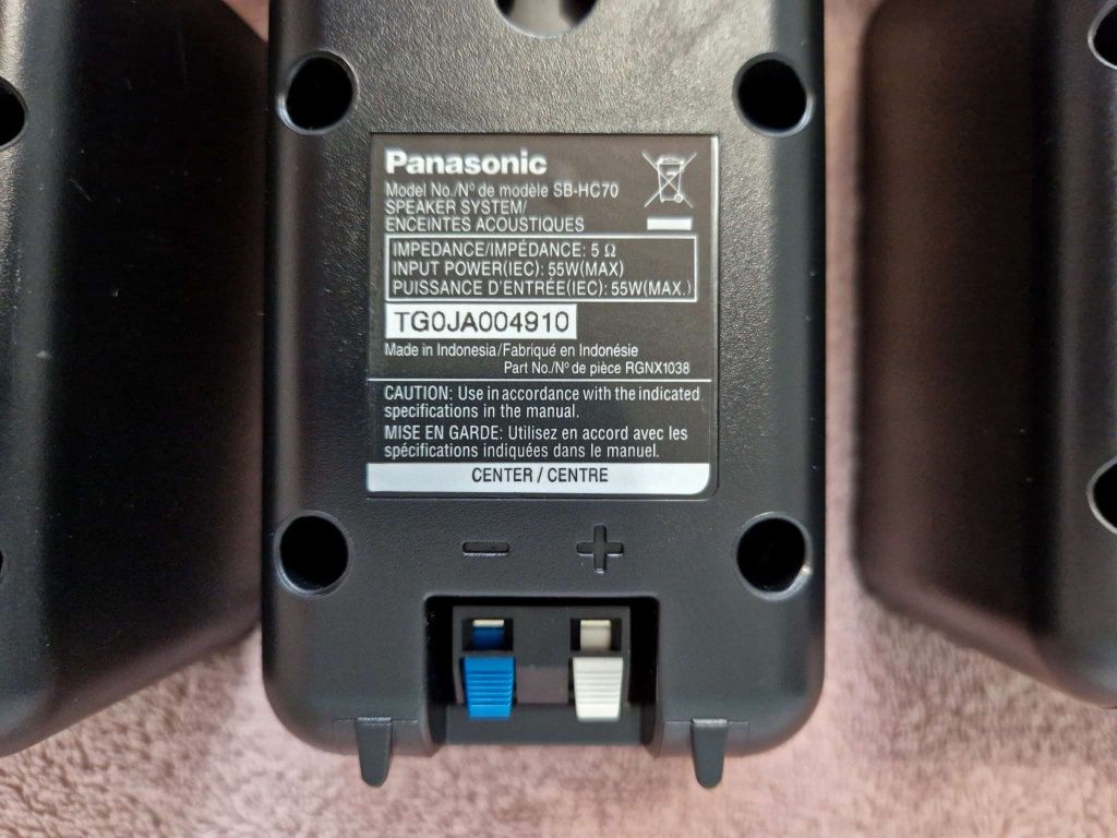 Panasonic kolumny głośniki kino domowe Dolby Digital Plus Dolby Atmos