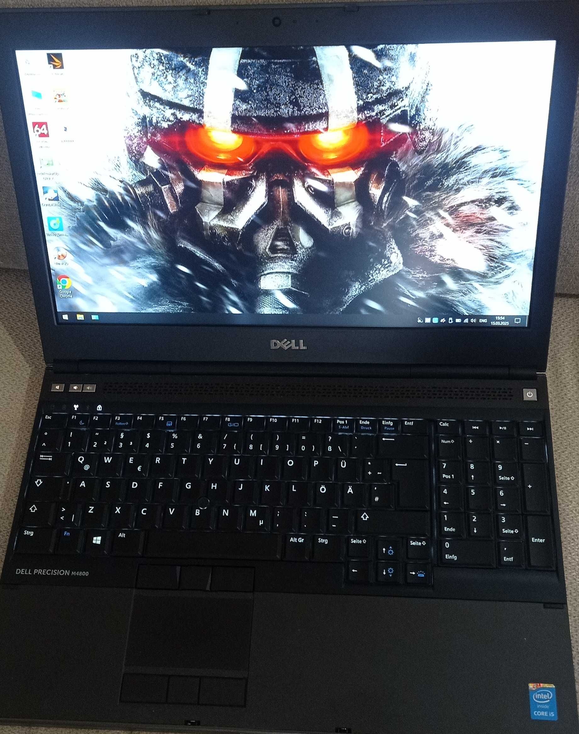Dell m4800 15.6 FullHd   16gb ssd 256g