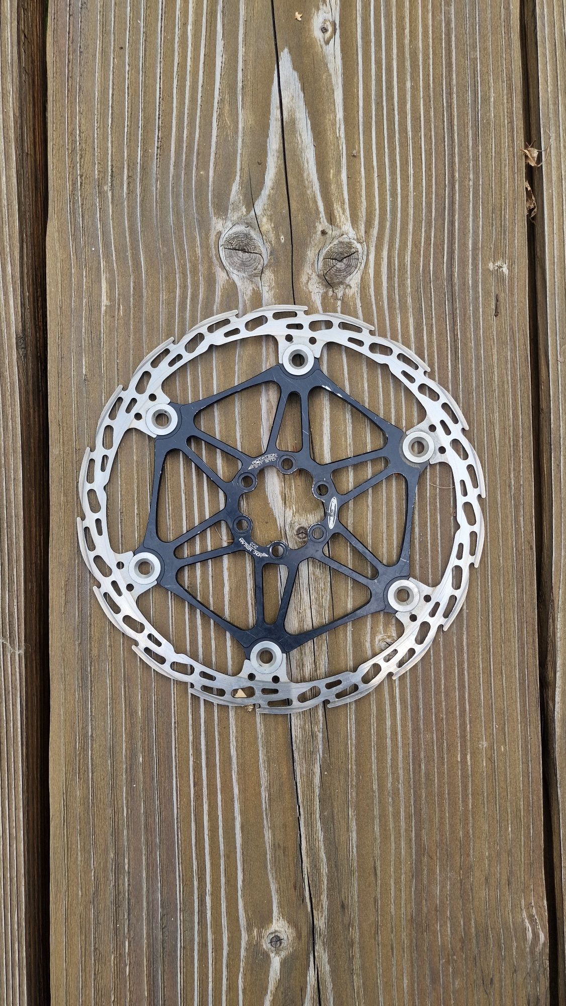 Tarcza 203mm hope saw enduro downhill