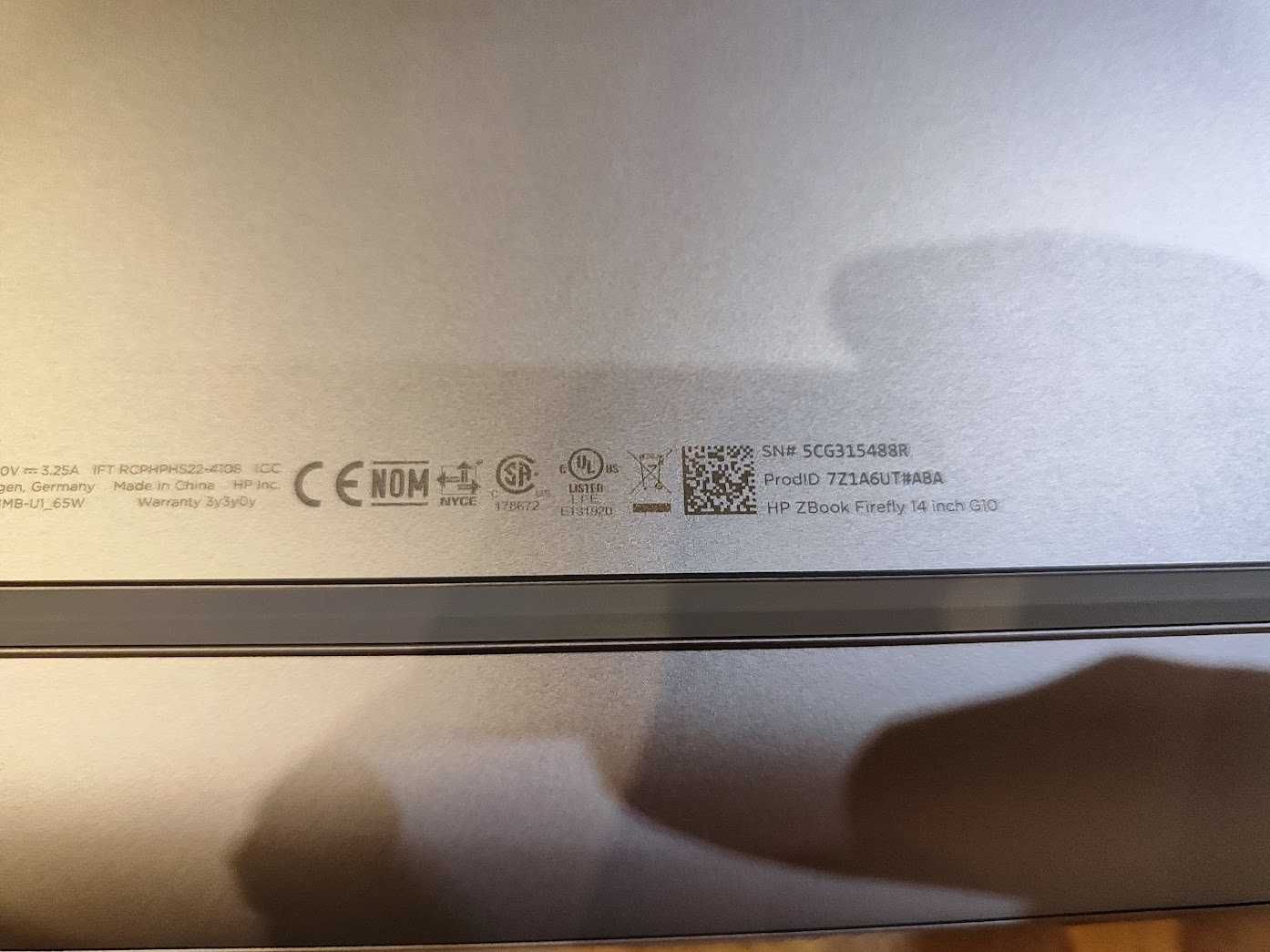 ТОРГ НОВИЙ ноутбук HP ZBOOK Firefly 840 14 G10