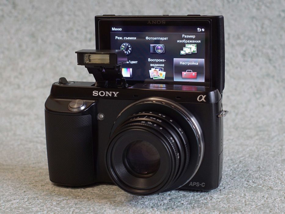 SONY NEX-F3 + объектив f/1.6 35mm • APS-C 16,1 Мп • RAW • LIKE NEW