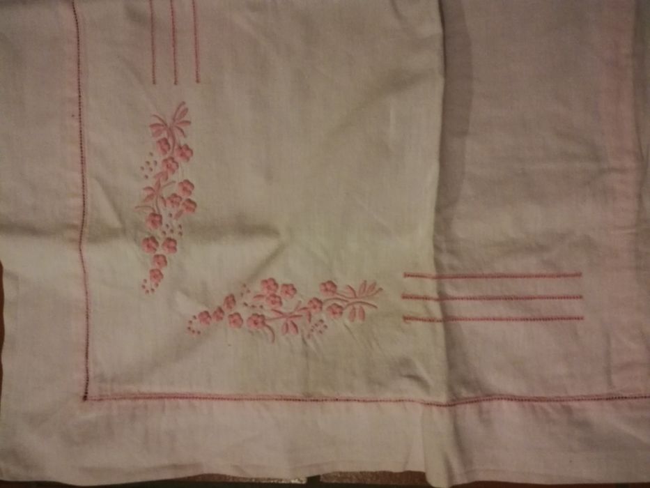 Almofadão rosa, vintage