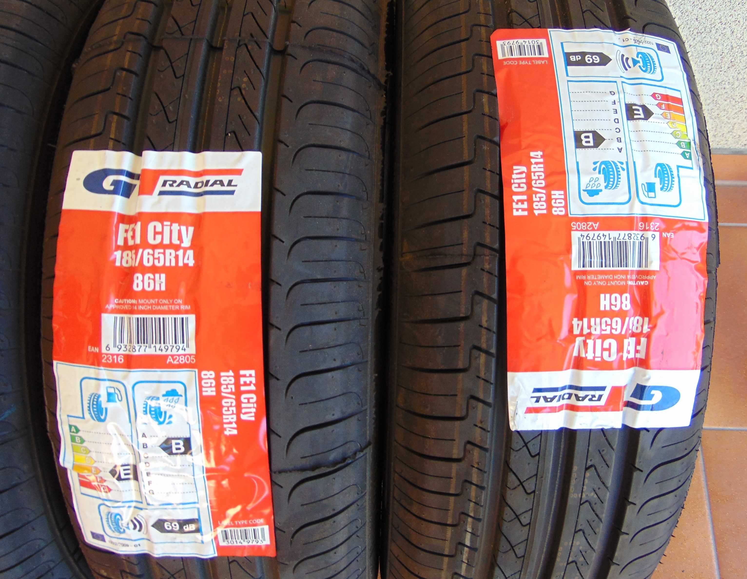 OPONY 185/65 R14 GT RADIAL FE1 CITY kpl. Nowe 2szt