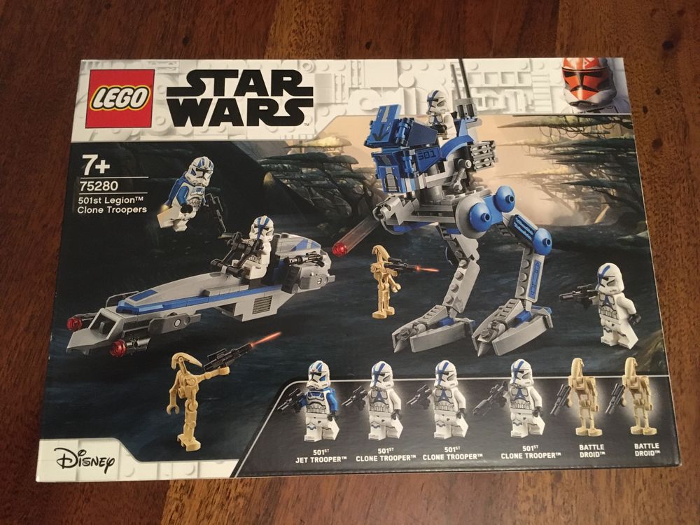 NOWY zestaw LEGO 75280 STAR WARS - Żołnierze-Klony z 501. Legionu