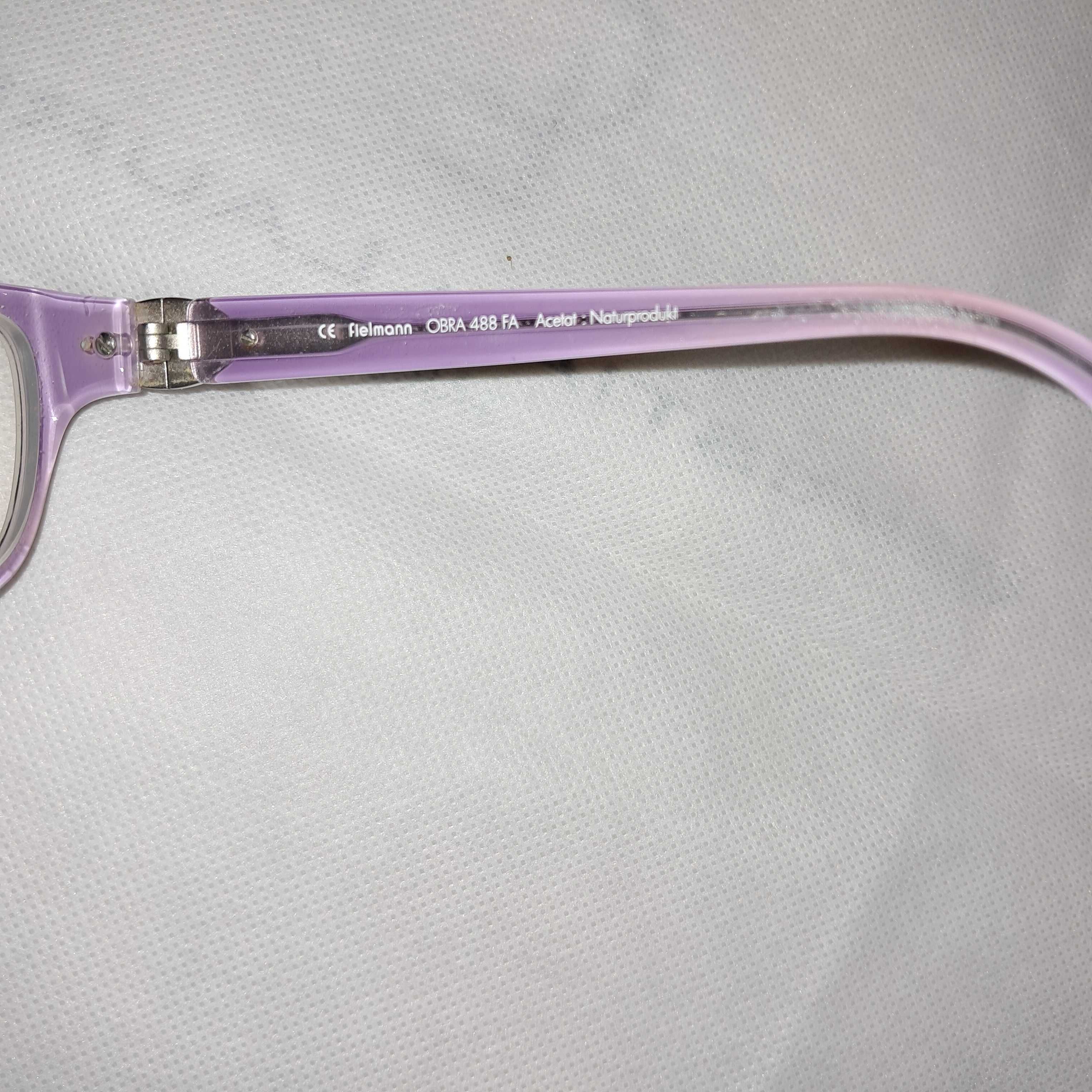 Fioletowe okulary korekcyjne damskie - 8,25