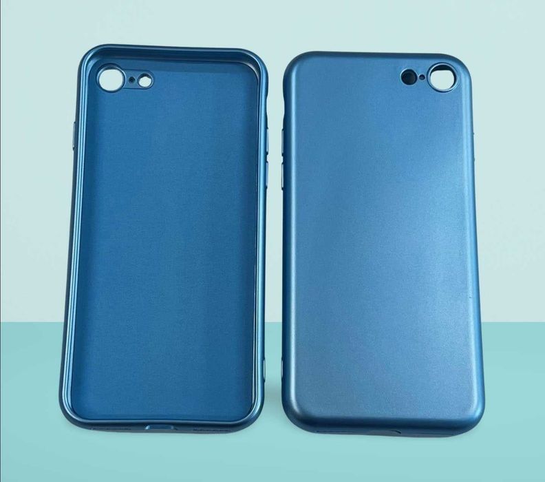 Etui/ Plecki Metallic do Apple Iphone 7, 8, SE 2020, SE 2022 niebieska